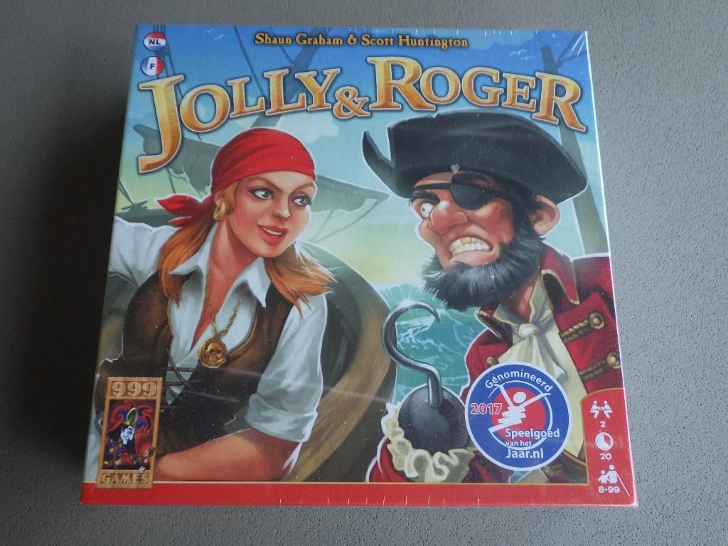 Jolly en roger NIUEW 999 GAMES, Ophalen of Verzenden
