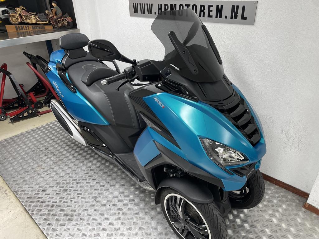 Peugeot METROPOLIS RS 400 I ABS TCS LTD BOVAGGARANTIE, Scooter, Bedrijf, 399 cc, Traction Control
