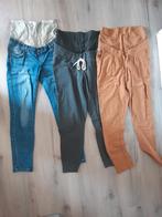 3 zwangerschaps broeken, Kleding | Dames, Maat 38/40 (M), Blauw, Ophalen of Verzenden, Onbekend