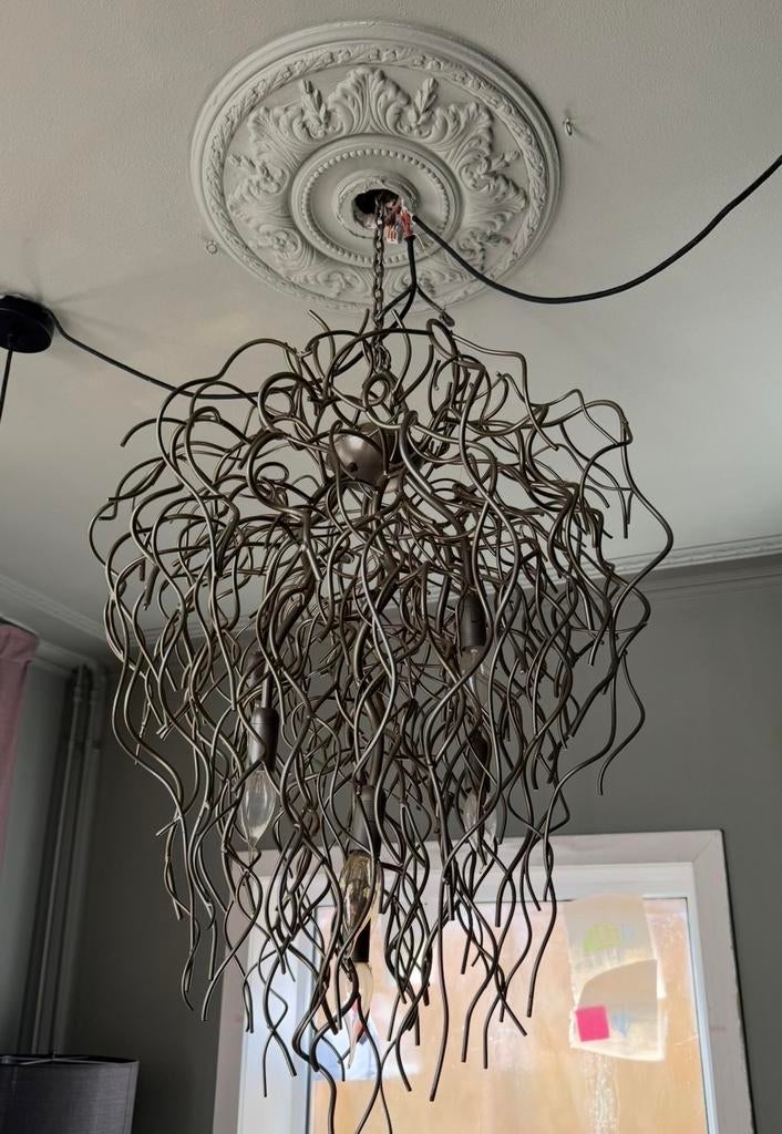Hanglamp Brand & Van Egmond Hollywood Serie, Huis en Inrichting, Lampen | Hanglampen, Ophalen, Gebruikt, Metaal, 50 tot 75 cm