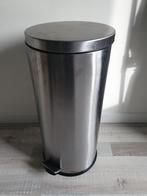 Pedaalemmer RVS, Ophalen, Met pedaal, 50 tot 75 cm, Zo goed als nieuw