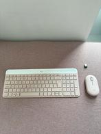 Logitech toetsenbord en muis, roze, Computers en Software, Ophalen, Gebruikt, Toetsenbord en muis-set, Draadloos