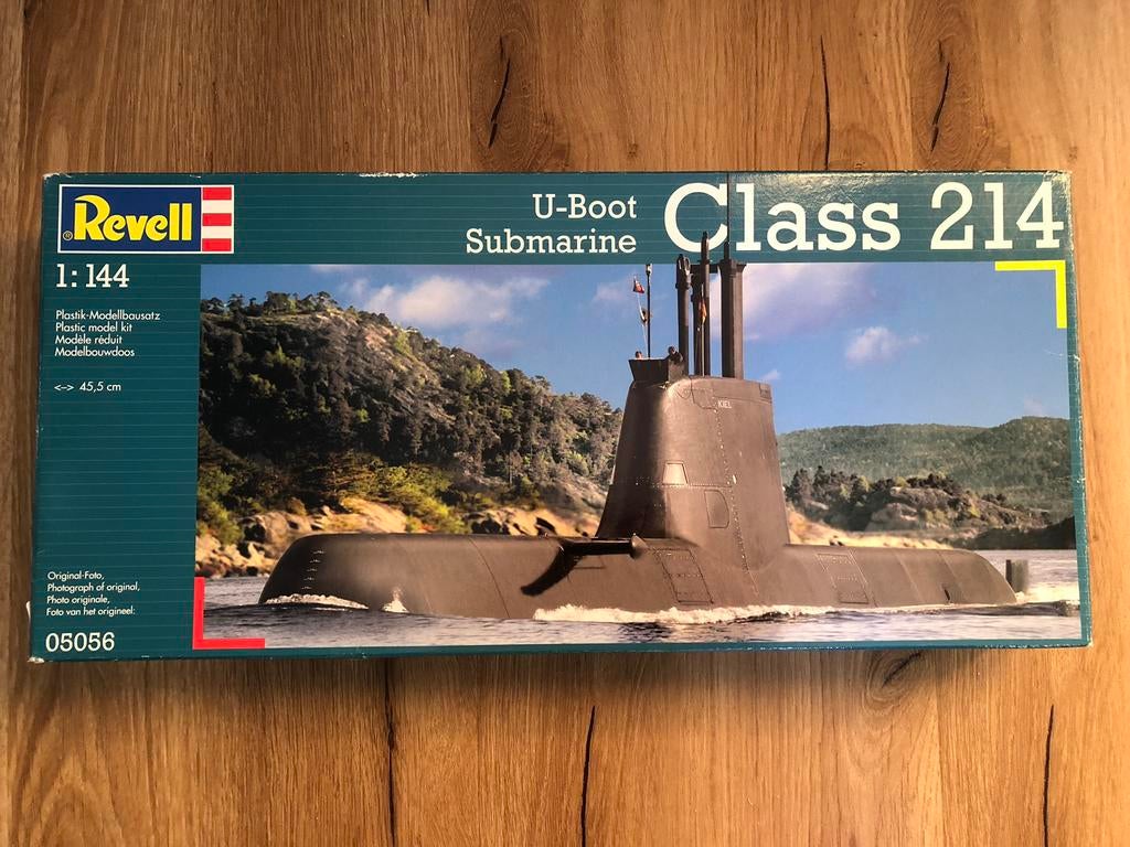 Revell 05056 uboot class 214, Verzenden, Nieuw, Revell