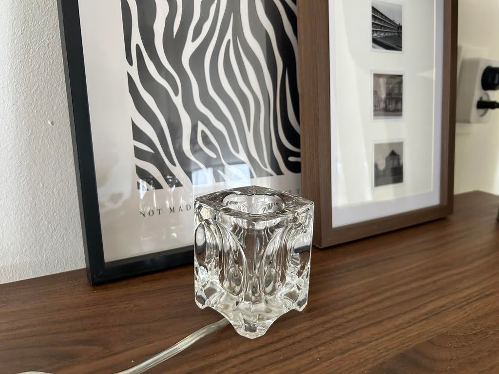 Vintage ice cupe lampje, Ophalen of Verzenden, Minder dan 50 cm