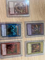 Yu-Gi-Oh! Egyptische God Kaarten Set (5 kaarten), Verzenden, Zo goed als nieuw, Meerdere kaarten