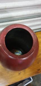 vaas aardewerk rood, Antiek en Kunst, Ophalen of Verzenden