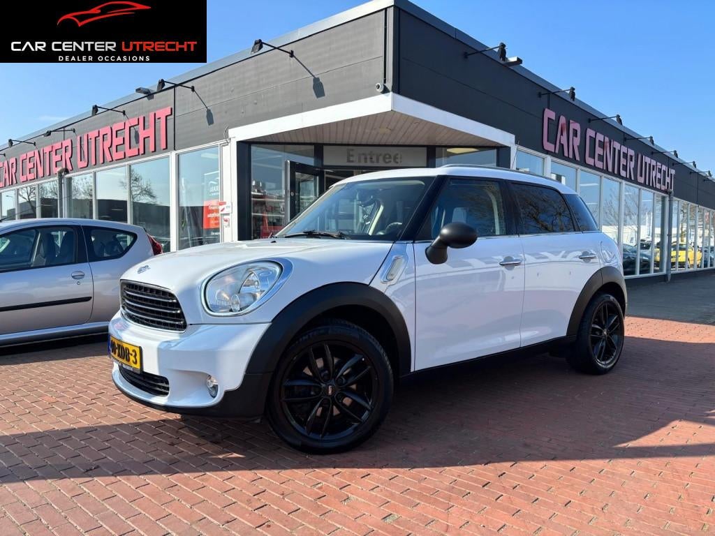 MINI Countryman 1.6 One Edition | €250,- KORTING | navi 6v, Auto's, Mini, Euro 5, Gebruikt, Wit, Bedrijf
