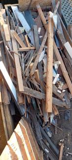 Stookhout: Sloophout met spijkers - Diverse houtsoorten, Minder dan 3 m³, Ophalen, Overige houtsoorten, Blokken