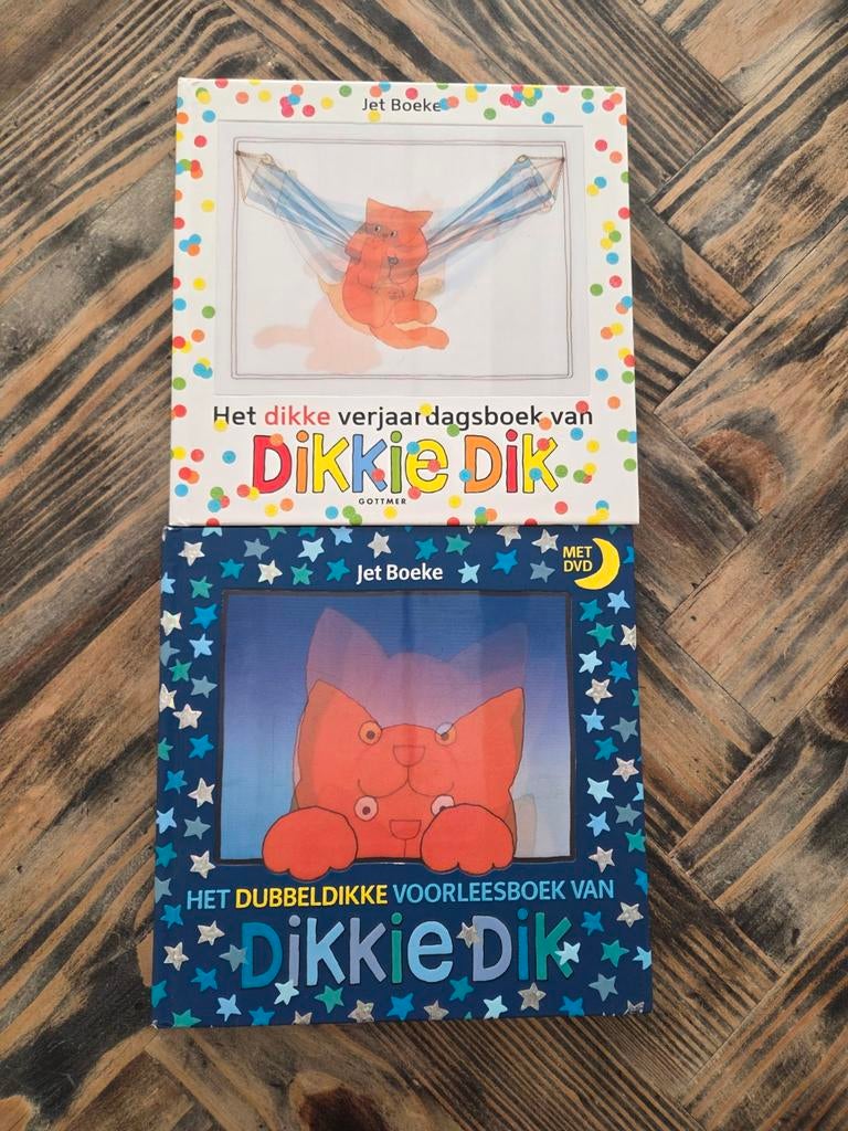 2 Dikkie Dik boeken, grote dikke versies, Boeken, Ophalen of Verzenden