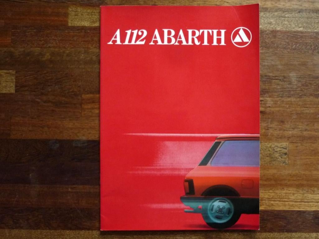 Autobianchi A112 Abarth (1979, Engels), Ophalen of Verzenden, Nieuw, Overige merken