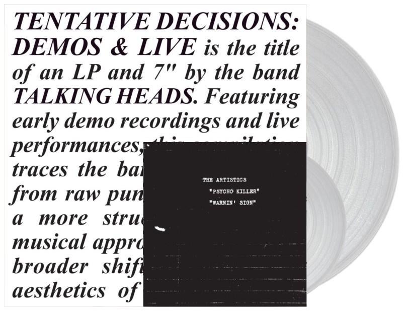 Talking Heads Tentative Decisions 74-76 LP + 7" CLEAR Vinyl, Ophalen of Verzenden, Nieuw in verpakking, 12 inch, Alternative