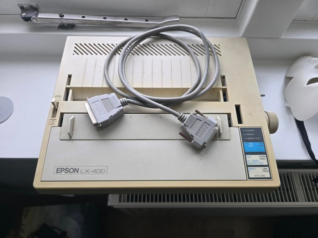 Epson LX-400 Matrixprinter - Vintage Printer, Computers en Software, Printers, Zwart-en-wit printen, Gebruikt, Matrix-printer
