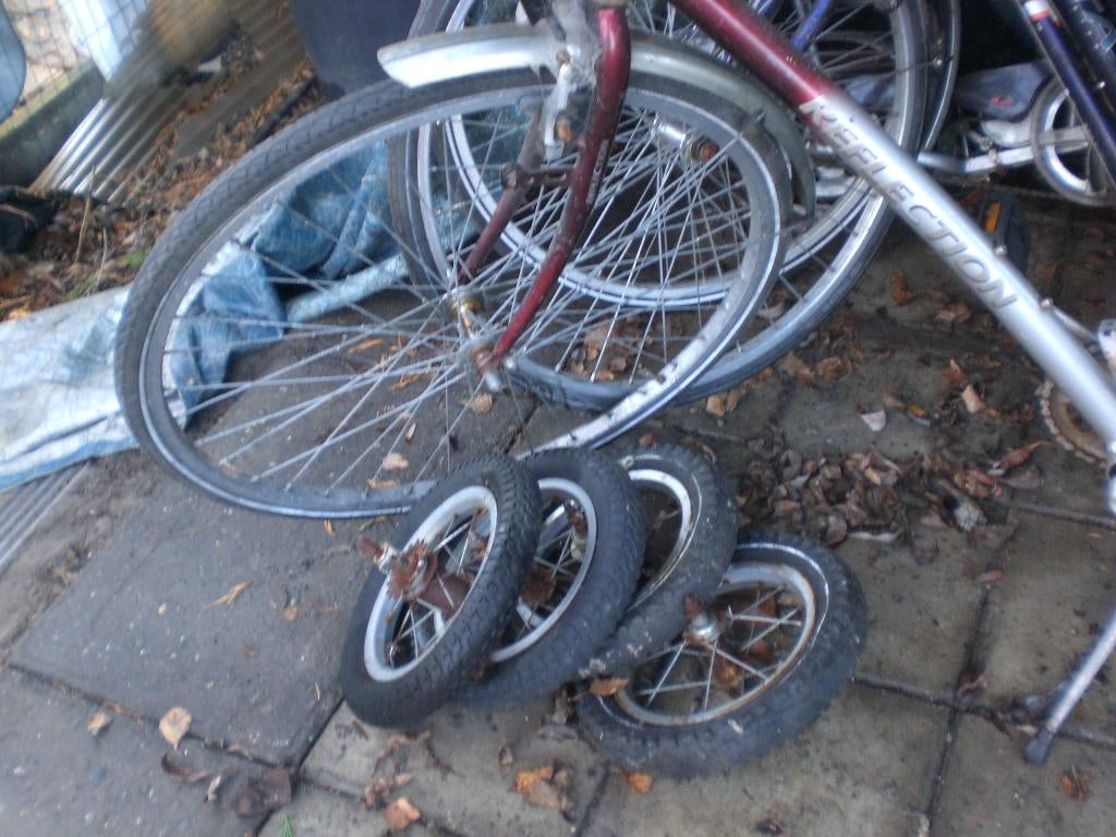 12,5 inch fiets-wieltjes, Fietsen en Brommers, Fietsen | Kinderfietsjes, Ophalen, Gebruikt, Minder dan 16 inch