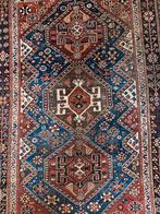 Antiek Perzisch Tapijt Qashqai ( Carpet / Rug ) 206 x 144 cm, Gebruikt, Wol, 200 cm of meer, Ophalen of Verzenden