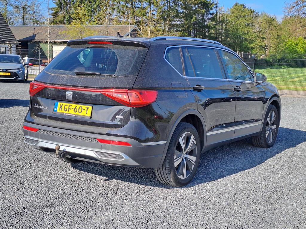 SEAT Tarraco 1.4 TSI e-Hybrid PHEV Xcellence Panoramadak, Tr, 150 pk, Alcantara, Zwart, Plug-in hybride