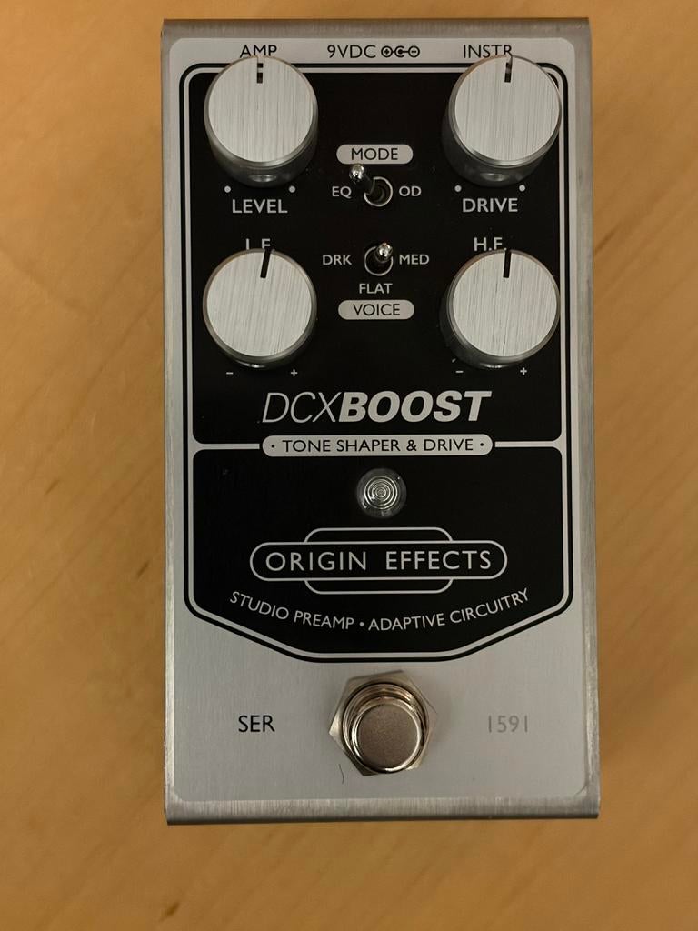 Origin Effects DCX-Boost Tone Shaper & Drive, Ophalen of Verzenden, Zo goed als nieuw, Equalizer