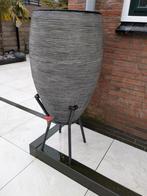 Regenton Capi met plek voor plantjes, Tuin en Terras, Ophalen, Rond, Kunststof