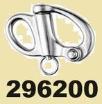 296200 Snapsluiting + vast oog RVS. Br.kr. 2.800 kg. € 9,95, Ophalen of Verzenden, Nieuw, Overige typen