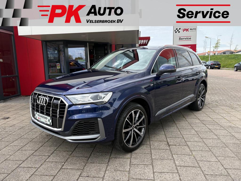 Audi Q7 55 TFSI e quattro Pro Line S | Navi | Camera | Cruis, 12 maanden, Gebruikt, 2995 cc, Leder