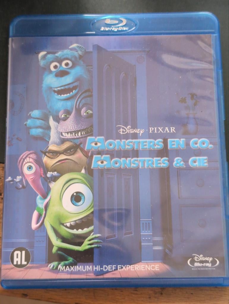 Monsters en Co. Blu-ray, Ophalen of Verzenden, Zo goed als nieuw, Tekenfilms en Animatie