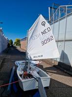 Wedstrijd Optimist met trolley 2x mast, 3x zeil en 2x zwaard, Gebruikt, Minder dan 15 m², Overige typen, Ophalen