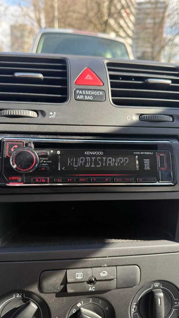 Kenwood KDC-BT520U Autoradio met Bluetooth en USB, Auto diversen, Autoradio's, Ophalen of Verzenden, Gebruikt