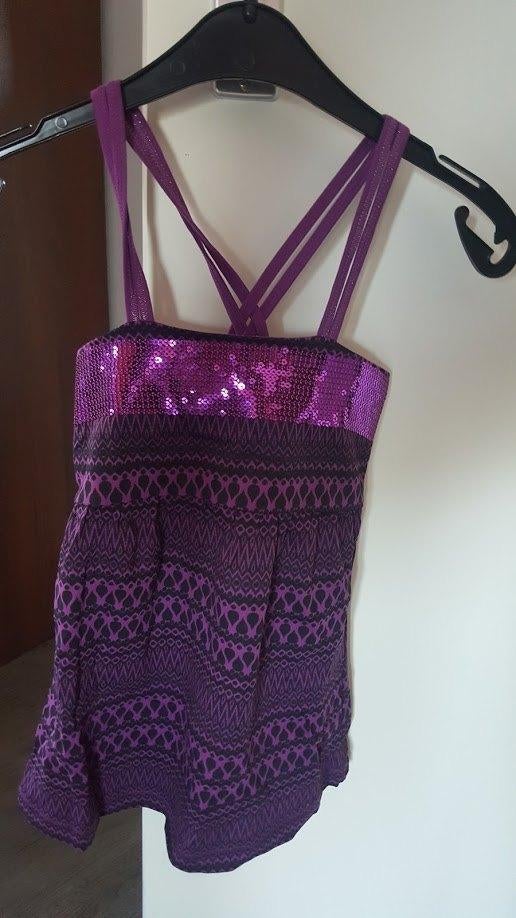 Nieuw feest topje maat 128, Kinderen en Baby's, Kinderkleding | Maat 128, Overige typen, C&A, Meisje, Nieuw