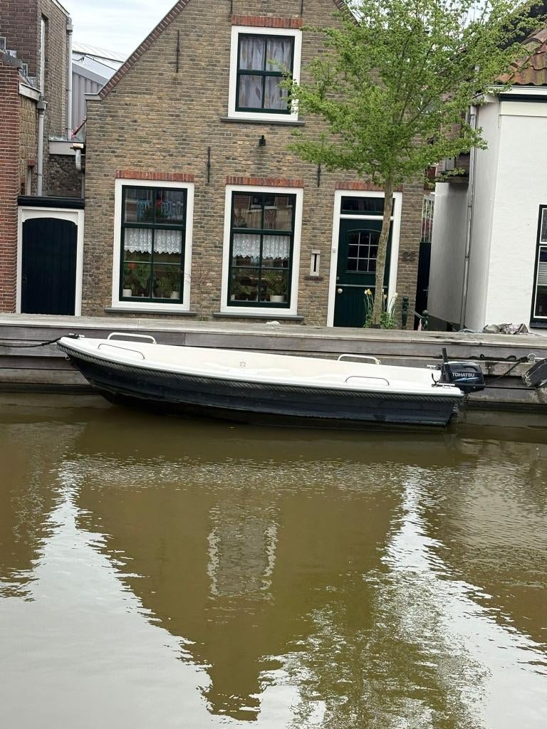 sloep Remus Model 390 incl. motor en trailer, Ophalen, Gebruikt, Tot 10 pk, 3 tot 6 meter