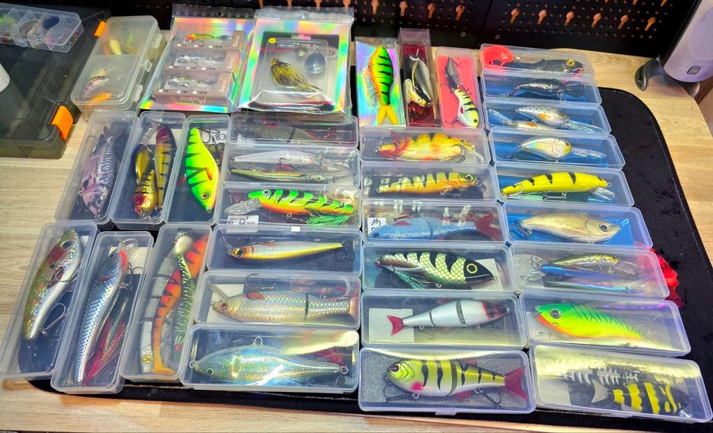 Grote partij KUNSTAAS  : KONINGSDAG 2026 DRACHTEN !!! LEZEN, Watersport en Boten, Hengelsport | Roofvissen, Ophalen, Nieuw, Complete set