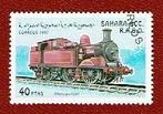 Treinen - Sahara Occ. R.A.S.D.  - 40 Ptas - jr.'97 - gebr, Ophalen of Verzenden, Gestempeld, Treinen