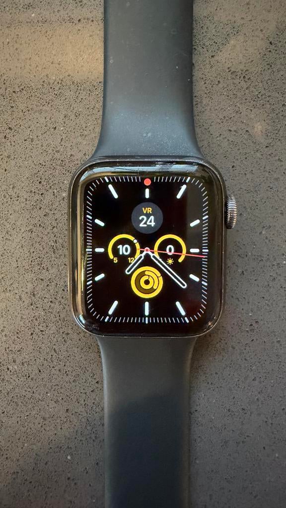 Apple Watch  SE cellulair - Aluminium 40-mm kast, Zwart, IOS, Ophalen of Verzenden, Waterdicht