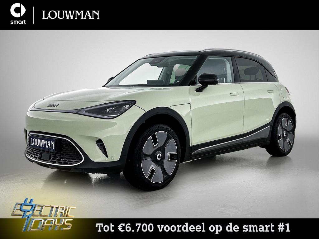 Smart #1 Premium 66 kWh | VAN € 42.520 NAAR € 35.810 | E, Auto's, Smart, Automaat, Zwart, Leder, Nieuw