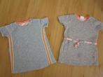 Hema - twee sweat jurkjes maat 68, Kinderen en Baby's, Babykleding | Maat 68, Meisje, Jurkje of Rokje, Ophalen of Verzenden, Zo goed als nieuw