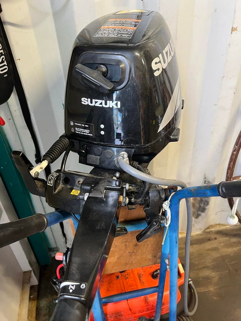 Suzuki 15 pk 4-takt buitenboordmotor, Watersport en Boten, Ophalen, 10 tot 30 pk, Gebruikt, Viertaktmotor