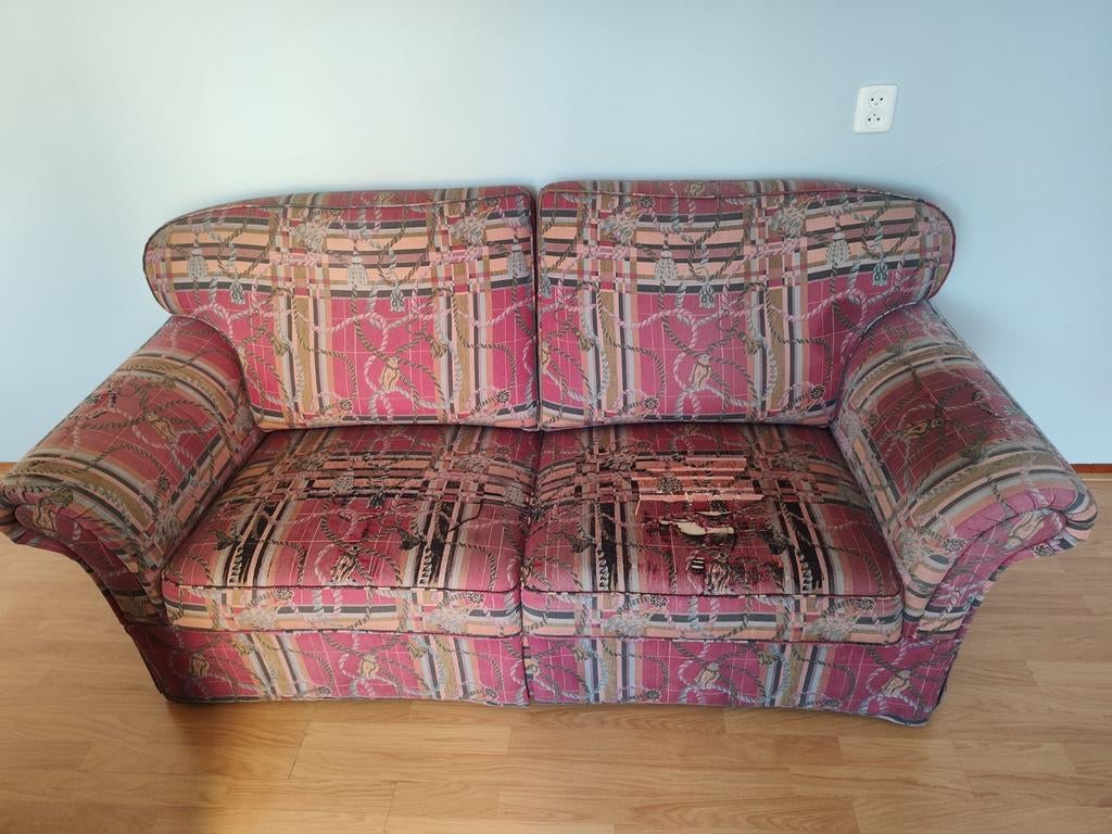 Bank gratis ophalen, Ophalen, Gebruikt, Klassiek, 150 tot 200 cm