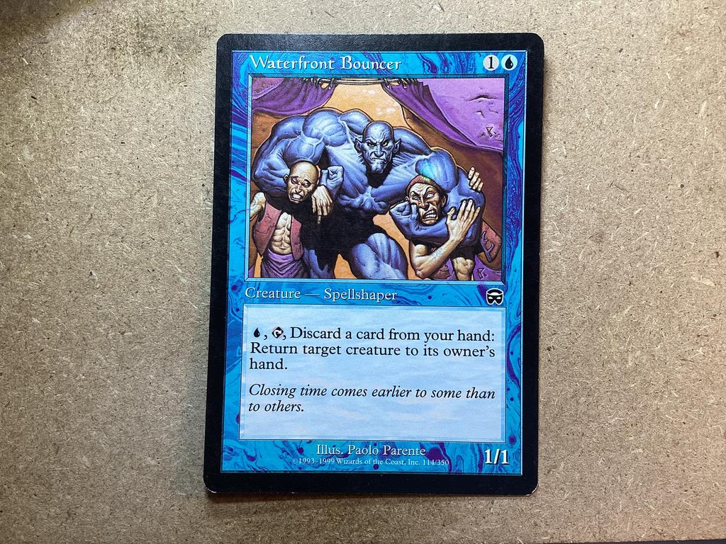 1x Waterfront Bouncer [114/350] (Excellent), Ophalen of Verzenden, Zo goed als nieuw, Losse kaart