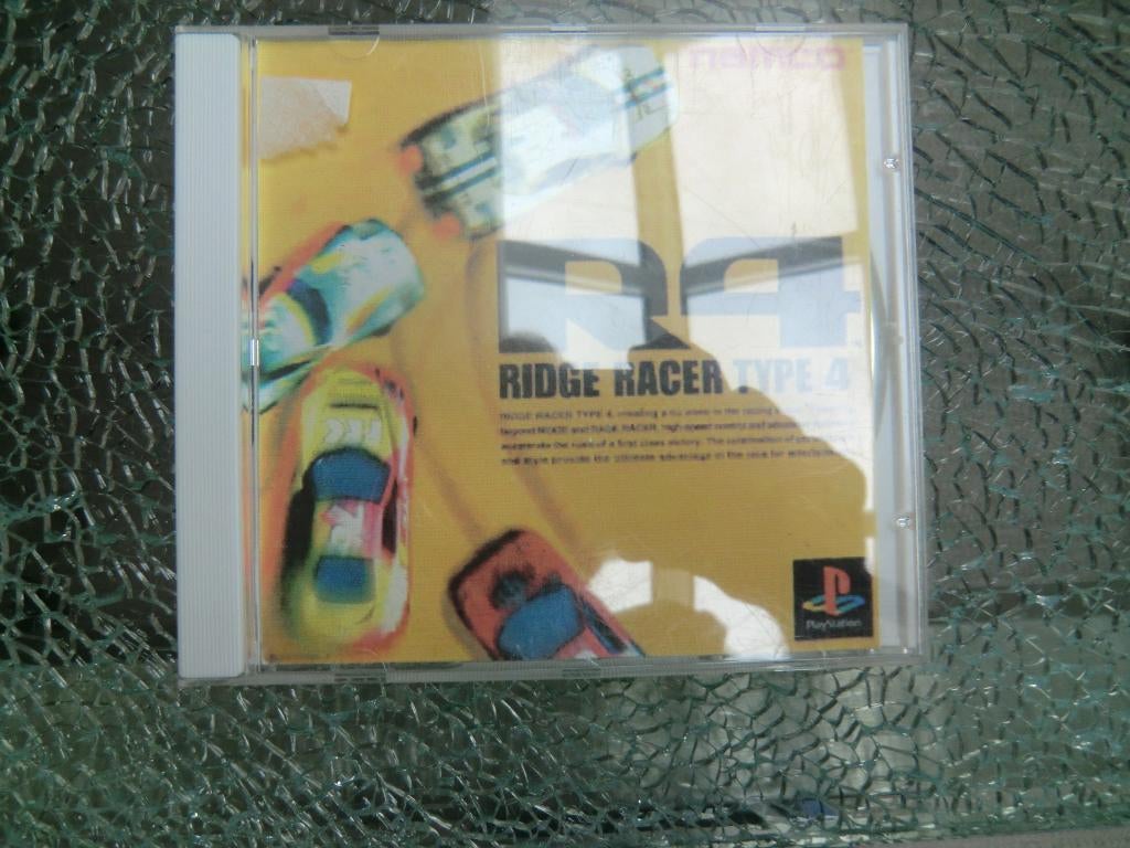 Ridge Racer type 4, Spelcomputers en Games, Games | Sony PlayStation 1, 1 speler, Racen en Vliegen, Ophalen of Verzenden, Zo goed als nieuw