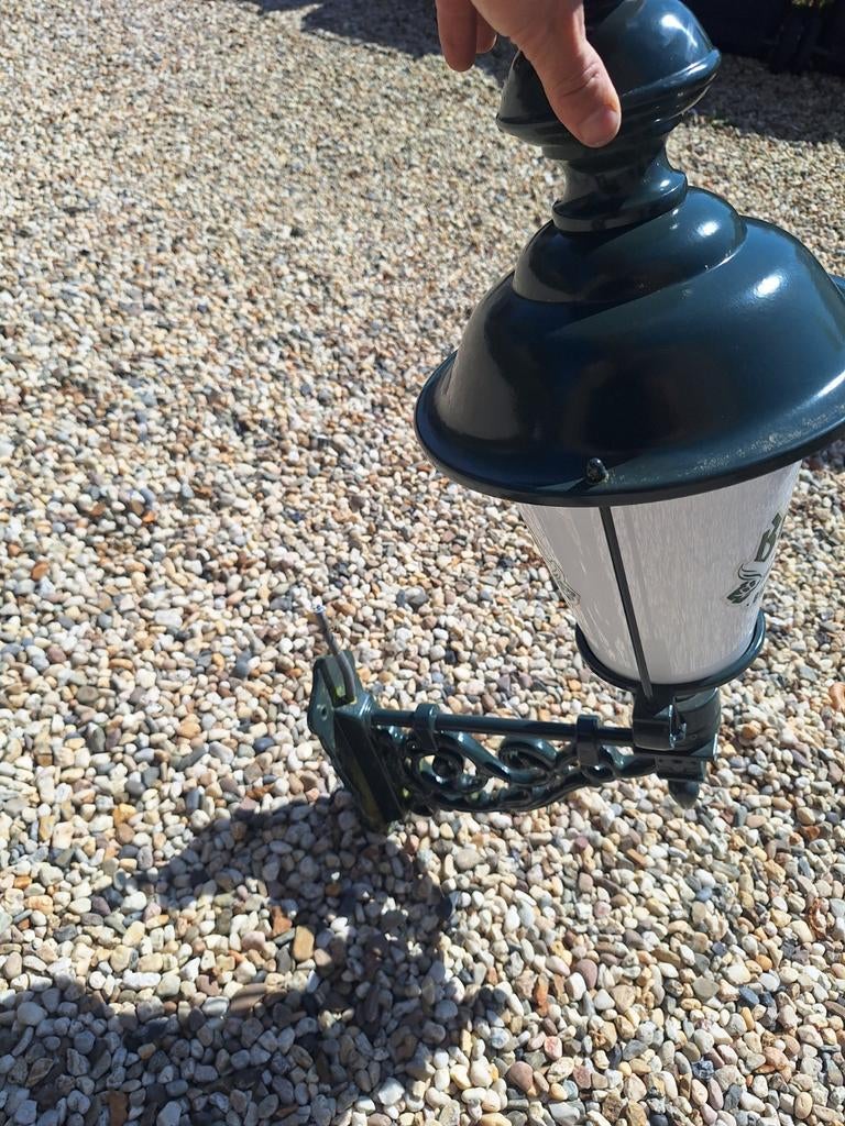 Vintage Brand Bierbrouwerij Wandlamp - Groen, Ophalen