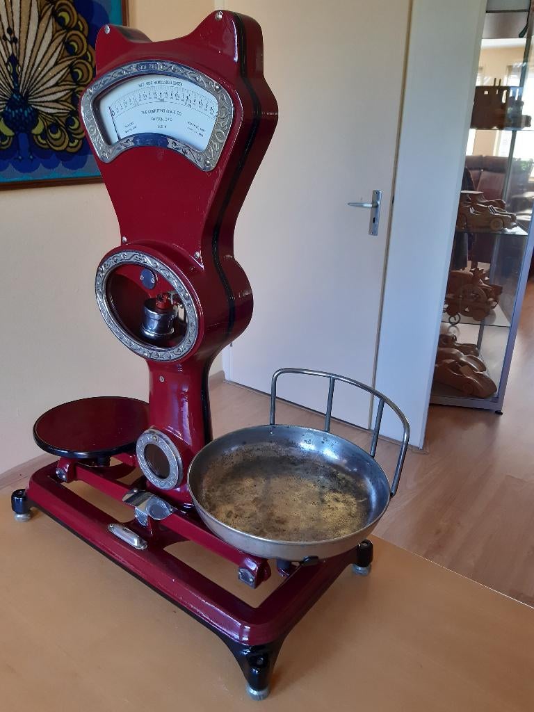 Weegschaal uit 1906, Ophalen