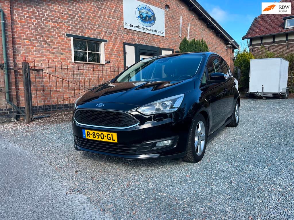 Ford C-Max 1.0 Trend ( Climate controle + Navigatie + Trekha, Voorwielaandrijving, Gebruikt, Navigatiesysteem, Zwart