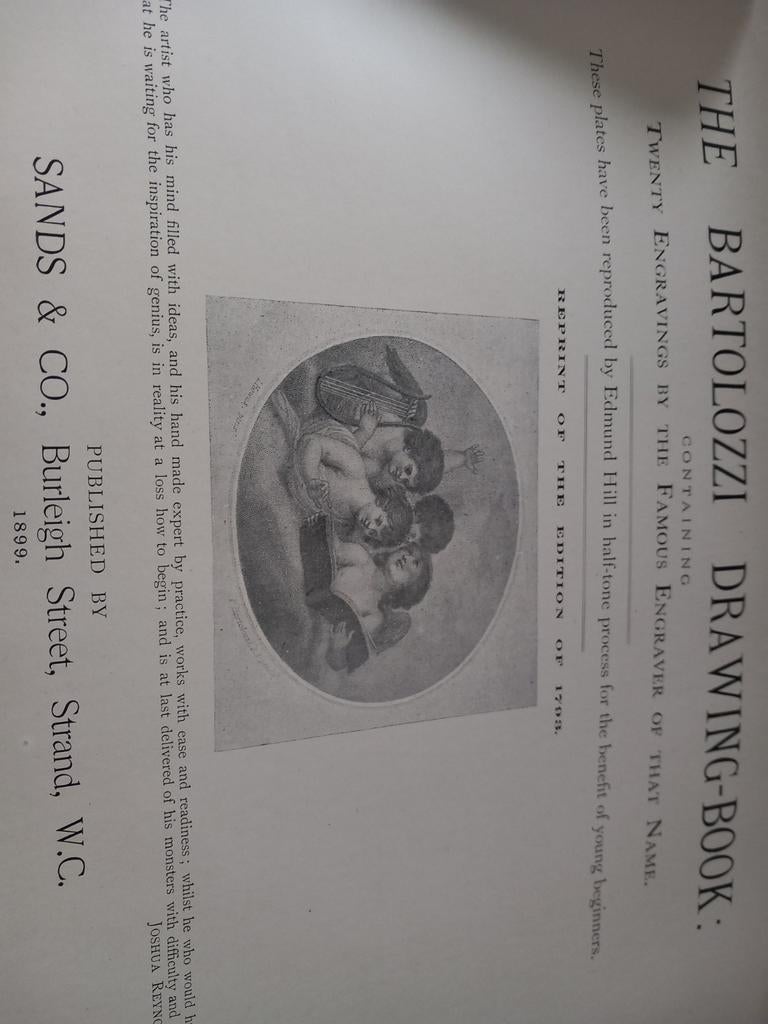 The Bartolozzi Drawing book, Antiek en Kunst, Ophalen of Verzenden