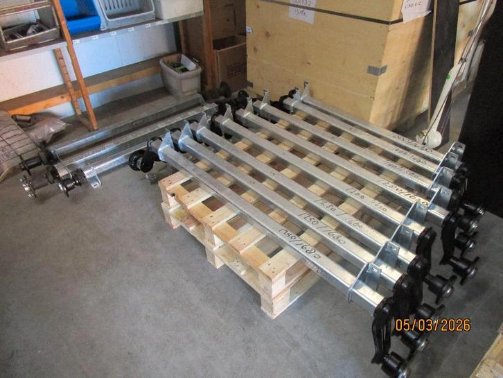 torsieas,torsieassen,as,assen, Auto diversen, Aanhangwagen-onderdelen, Nieuw, Ophalen of Verzenden