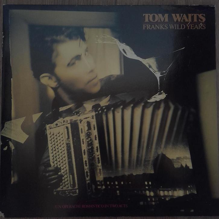 Tom Waits-Frank's Wild Years Vinyl-Originele Persing Vinyl, Cd's en Dvd's, Vinyl | Rock, Gebruikt, Overige genres, 12 inch, Ophalen of Verzenden