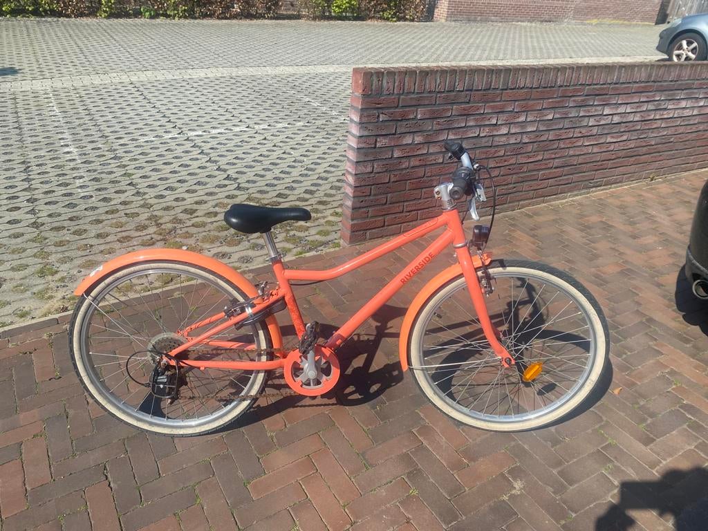 Kinderfiets 24 inch - Decathlon Riverside 500, Ophalen, Zo goed als nieuw, 20 inch of meer