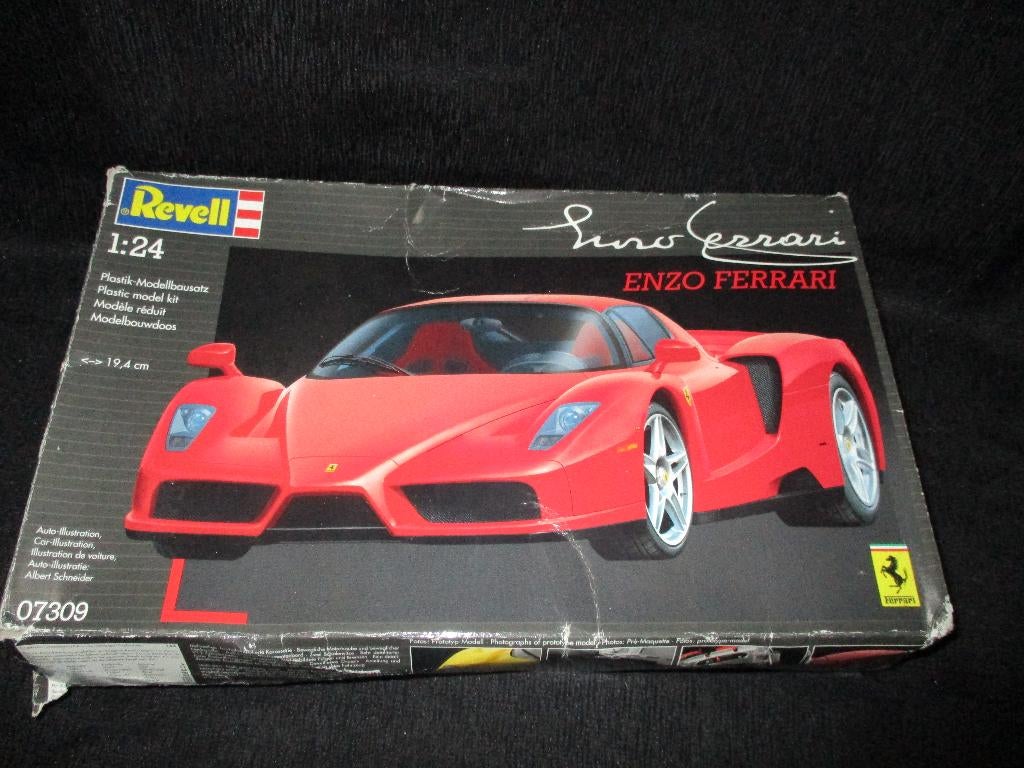 H-321,REVELL 1-24,NO,07309,Enzo Ferrari, Overige merken, 1:32 tot 1:50, Overige typen, Ophalen of Verzenden