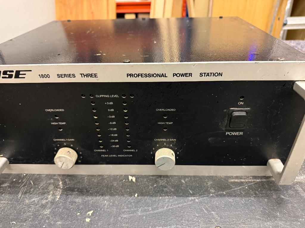 Bose 1800 series three prof. versterker, Ophalen, Gebruikt, Minder dan 500 watt, Overige typen