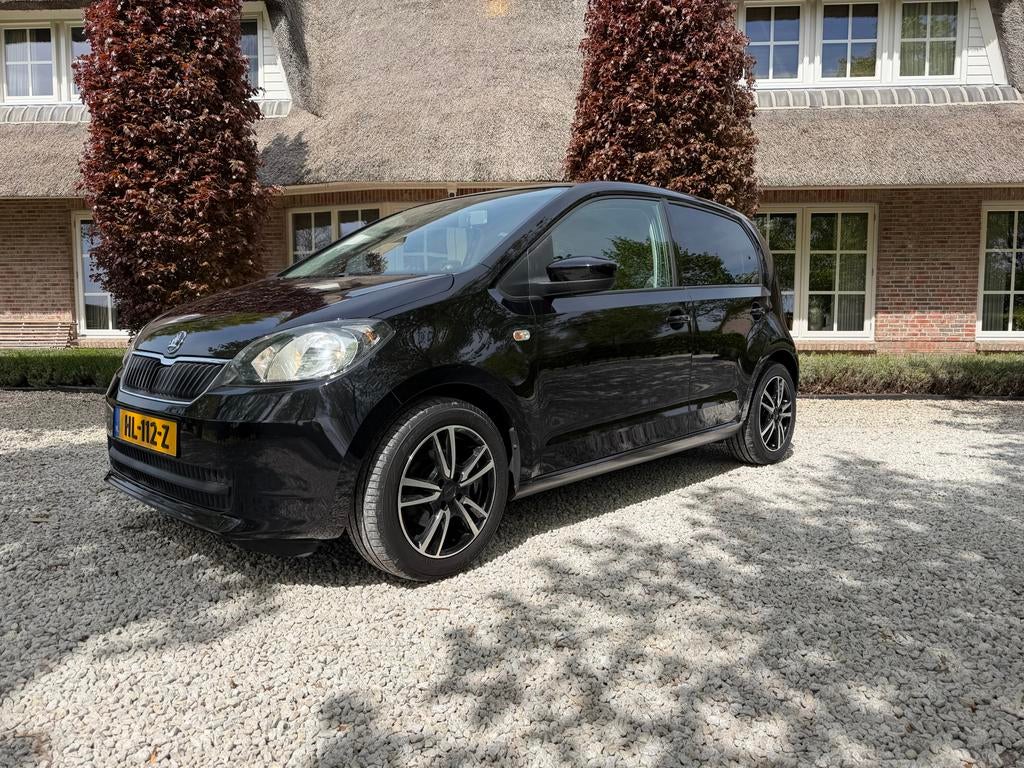 Skoda Citigo 1.0 T 44KW 3D 2016 Zwart, Voorwielaandrijving, Stof, Zwart, 840 kg