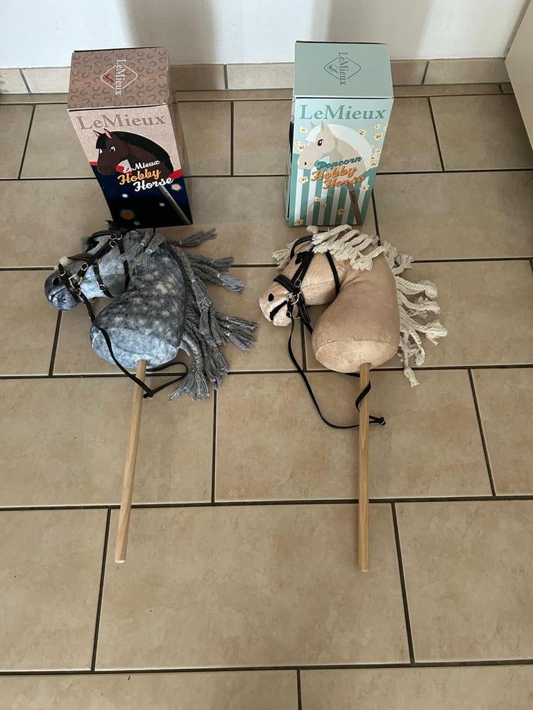 LeMieux Hobby Horse - Set van 2, Ophalen of Verzenden, Zo goed als nieuw, Jongen of Meisje