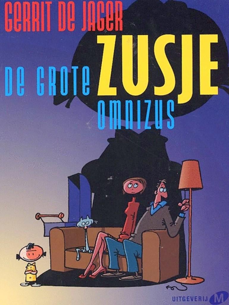 Gerrit de Jager # De grote Zusje Omnizus e.a. - foto's, Boeken, Meerdere stripboeken, Ophalen of Verzenden, Gelezen
