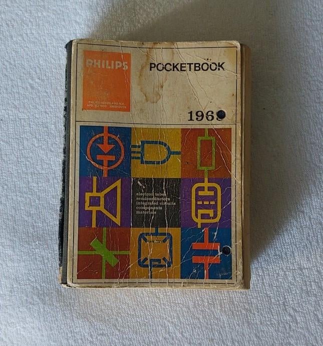 Philips data pocket uit 1969, Boeken, Ophalen of Verzenden, Gelezen, Elektrotechniek